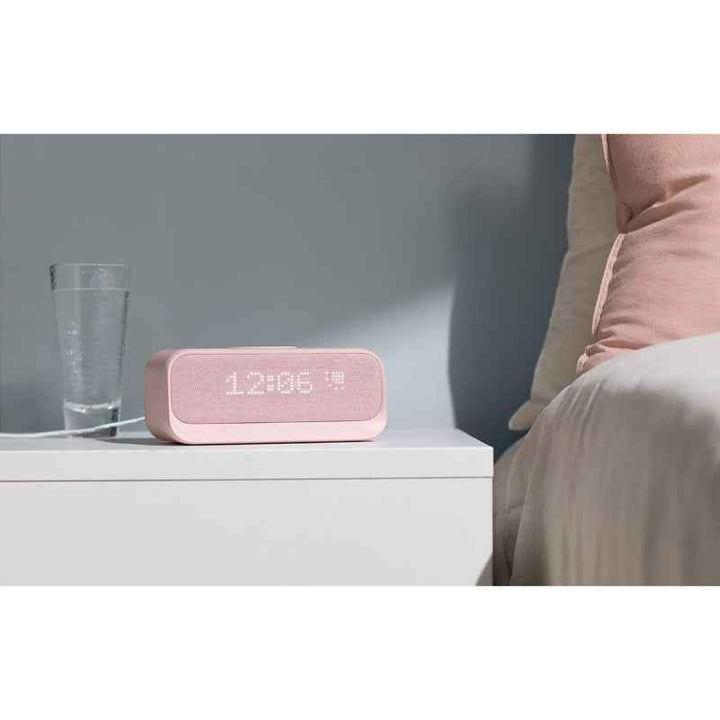 Anker Soundcore Wakey Bluetooth Speaker With Wireless Charger Alarm Clock Pink AN.A3300251.PK
