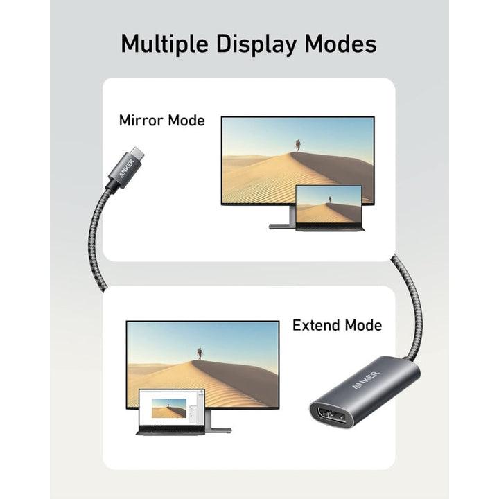 Anker 518 USB-C Adapter Gray AN.A8318HA1.GY - Salman Stores