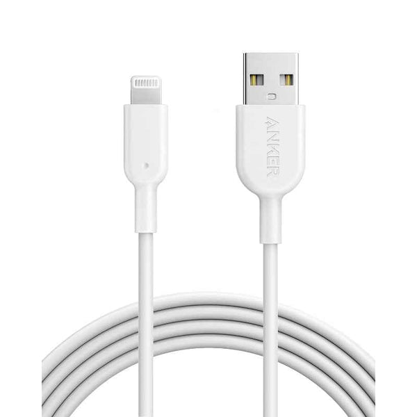 Anker Powerline II with lightning Connector 6ft White AN.A8433H22.WT