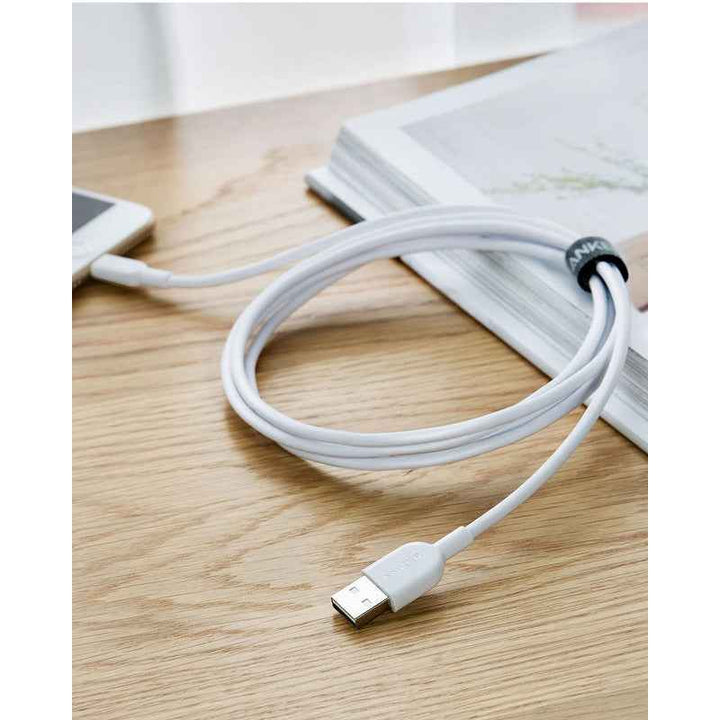 Anker Powerline II with lightning Connector 6ft White AN.A8433H22.WT