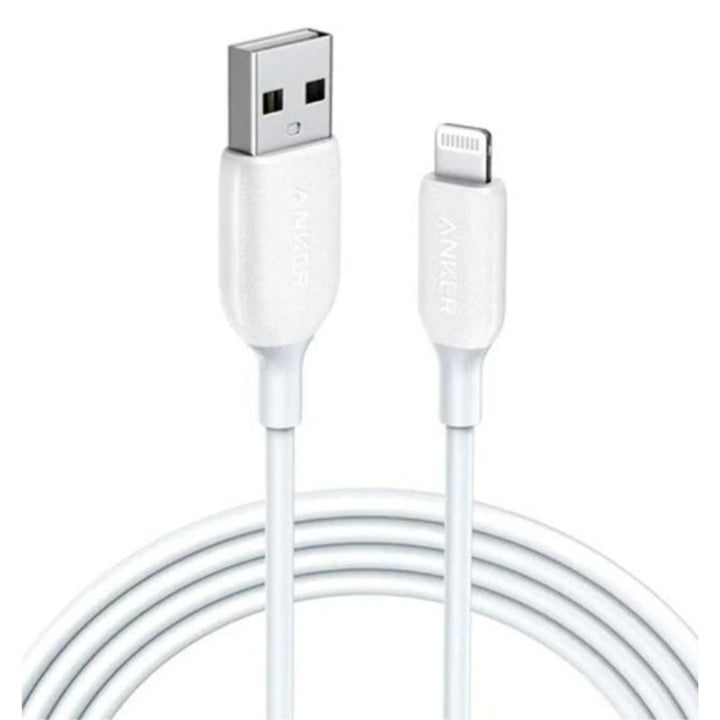 Anker Powerline III USB-A Cable with Lightning 6ft White AN.A8813H21.WT - Salman Stores
