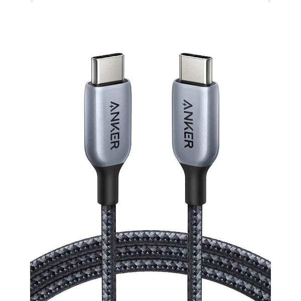 Anker 765 USB-C to USB-C Cable 140W 6ft Nylon Grey AN.A8866HA1.GY