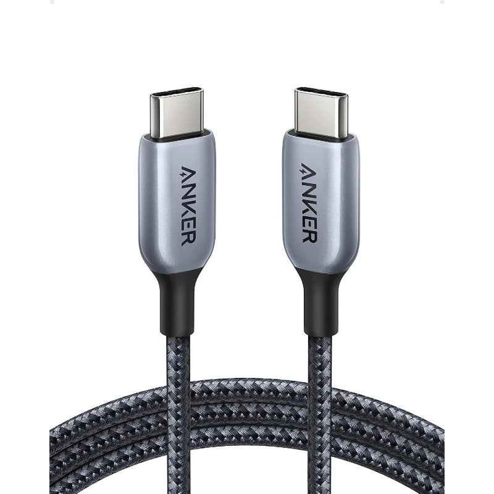 Anker 765 USB-C to USB-C Cable 140W 6ft Nylon Grey AN.A8866HA1.GY