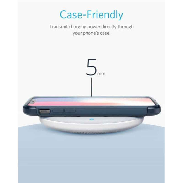 Anker Powerwave 7.5W Pad With Quick Charge 3.0 Wireless Charger White AN.B2514K23.WT