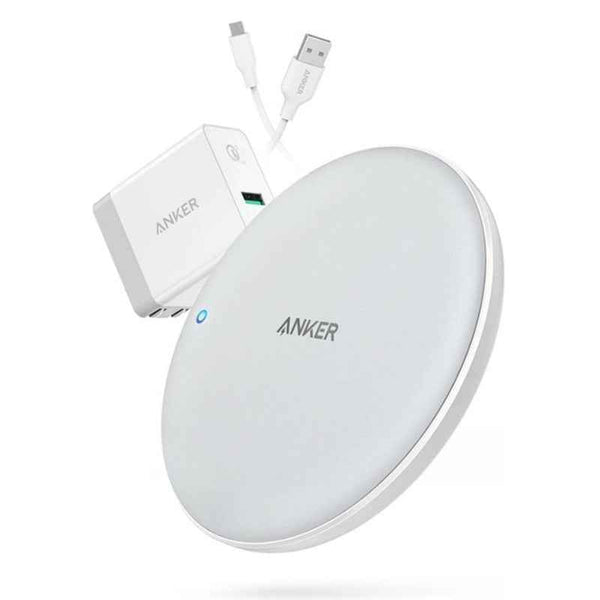 Anker Powerwave 7.5W Pad With Quick Charge 3.0 Wireless Charger White AN.B2514K23.WT