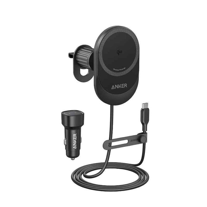 Anker Wireless Car Mount charging MagGo with 25W Car Charger Black AN.B2932111.BK