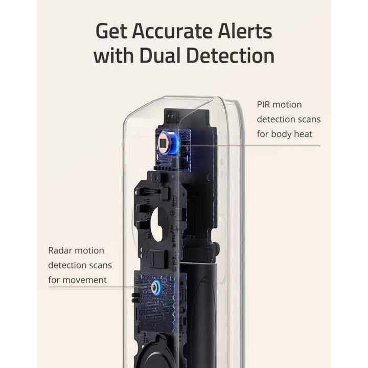 Anker Video Doorbell Battery Pro 2K Black and White AN.E8213G11.NC