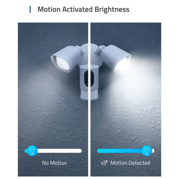 Eufy Smart Floodlight Security Camera AN.T84203W2.NC - Salman Stores