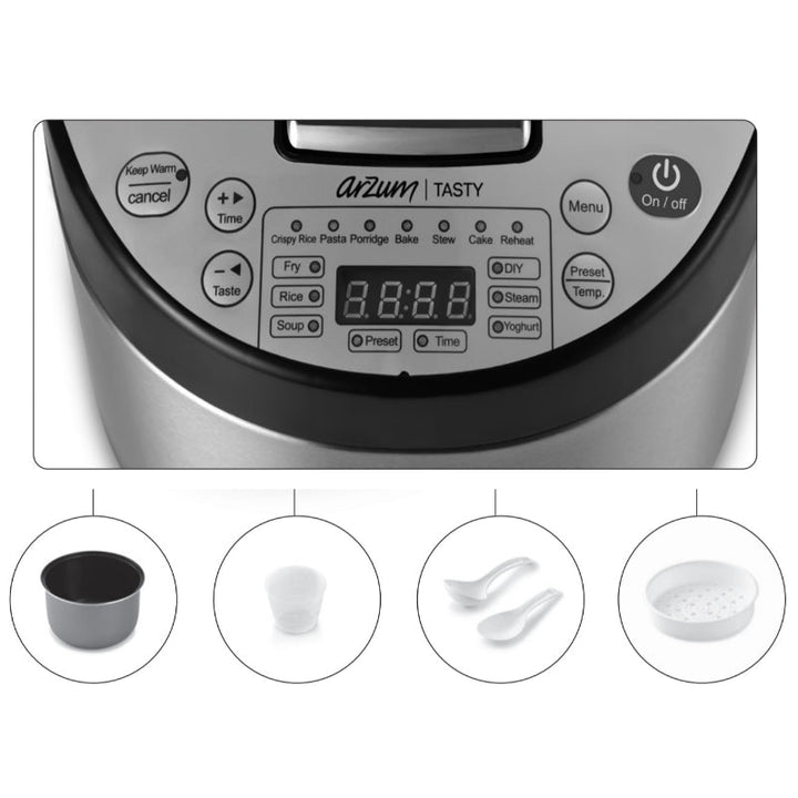 Arzum Okka Digital Rice Cooker AR2054 - Salman Stores