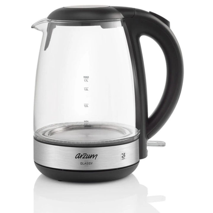 Arzum Electric Kettle Glass 1.7 Liter 2200 W AR3071 - Salman Stores