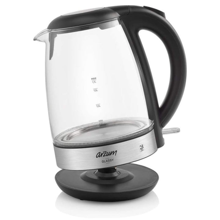 Arzum Electric Kettle Glass 1.7 Liter 2200 W AR3071 - Salman Stores