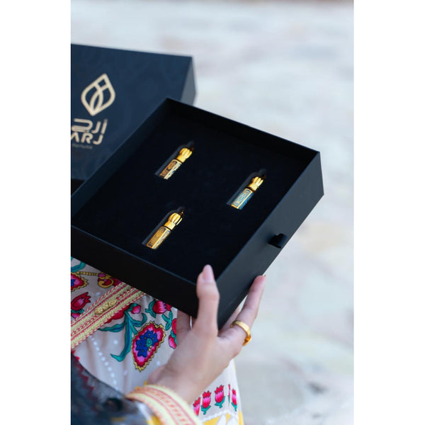 ARJ Gift Box of 3 musk Perfume Concentrated Oil ARJ7344231 - Salman Stores