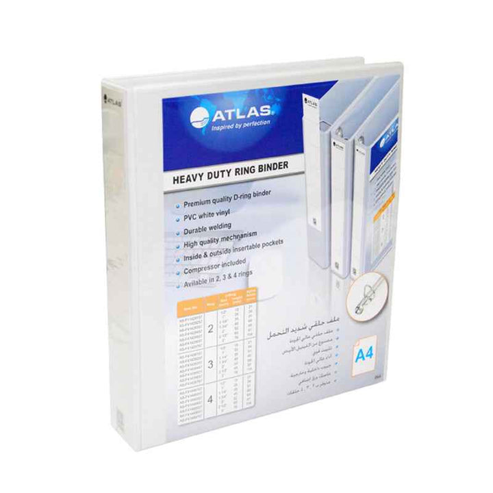 Atlas PVC 2ring A4 35mm (1¼") W/P WE AS-F41429357