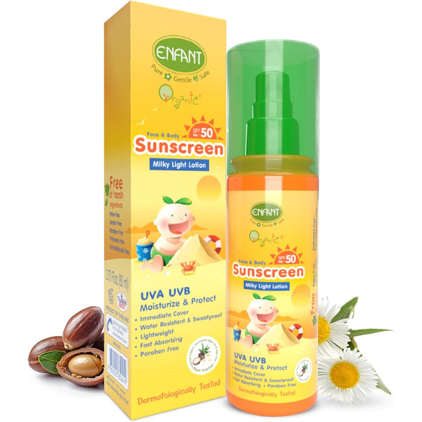 Enfant Baby Sunscreen Lotion Spf 50++++ 70 ml ATNUP7