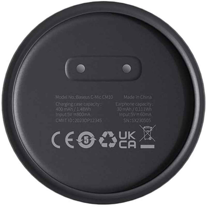 Baseus C-Mic CM10 Smart Unilateral Wireless Earphone for Car Cluster Black BA.A00054700111-00.BK