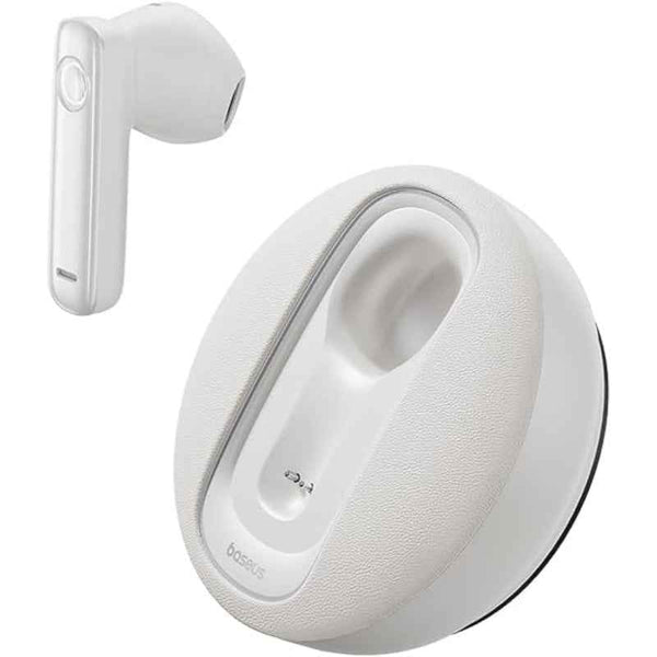Baseus C-Mic CM10 Smart Unilateral Wireless Earphone for Car Moon White BA.A00054700211-00.WT