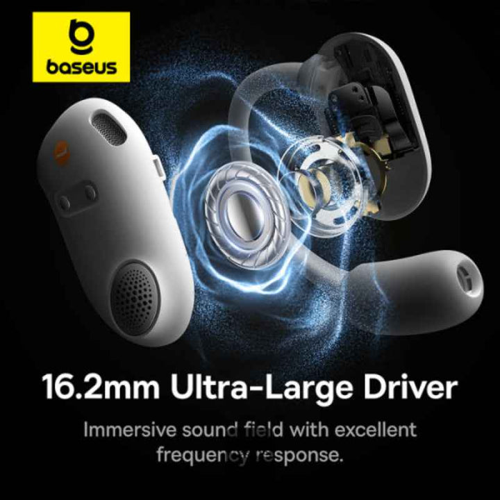 Baseus Eli Sport 1 Open-Ear TWS Earbuds Stellar White BA.A00064400221-00.WT