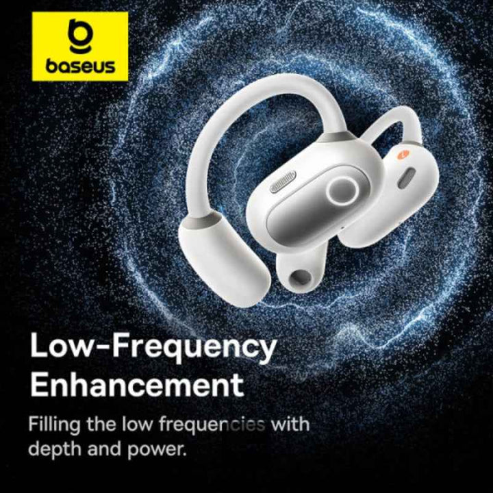 Baseus Eli Sport 1 Open-Ear TWS Earbuds Stellar White BA.A00064400221-00.WT