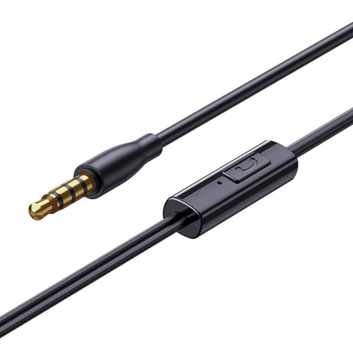 Baseus Wired Earphone Encok HZ11 3.5mm Black BA.A00164200113-Z1.BK - Salman Stores