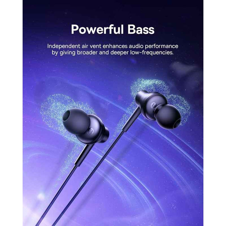 Baseus Encok CZ11 Wired Earphones Cluster Black BA.A00164300113-Z1.BK