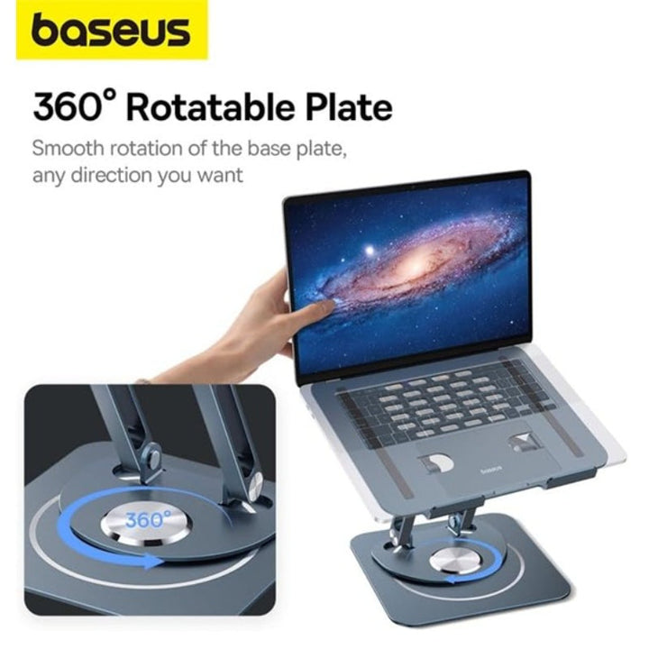Baseus Laptop Stand Ultrastable Pro Foldable Grey BA.B10059900811-00.GY - Salman Stores