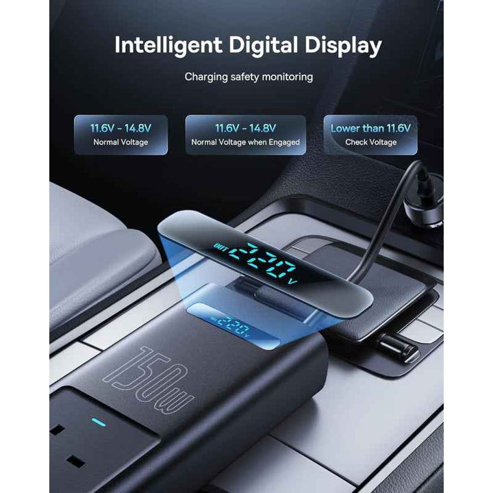 Baseus Power Inverter 220V 150W Black BA.C00337606117-Z1.BK