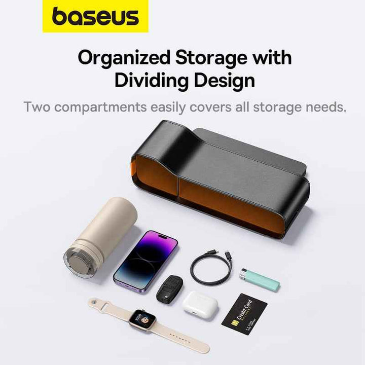 Baseus OrganizeFun Series Car Console Storage Organizer Cluster Black BA.C20256502111-00.BK