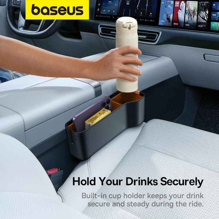 Baseus OrganizeFun Series Car Console Storage Organizer Cluster Black BA.C20256502111-00.BK