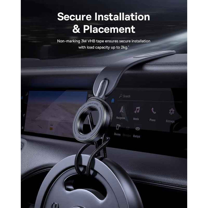 Baseus PrimeTrip Series C02 Go Magnetic Car Phone Mount Cluster Black BA.C40169001113-00.BK