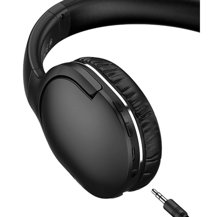 Baseus Headphone Encok D02 Pro Bluetooth Over Ear Black BA.NGTD010301.BK - Salman Stores