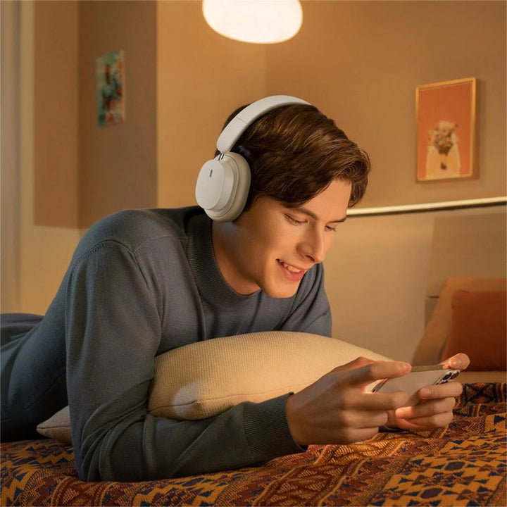 Baseus Headphone Bowie D05 Bluetooth Foldable Over Ear White BA.NGTD020202.WT - Salman Stores