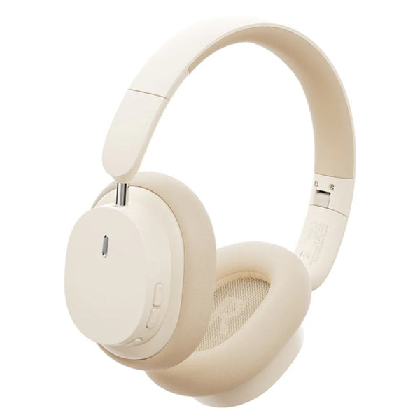 Baseus Headphone Bowie D05 Bluetooth Foldable Over Ear White BA.NGTD020202.WT - Salman Stores
