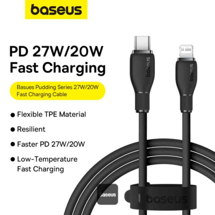 Baseus Charging Cable Type-C to Lightning 20W 1.2M Black BA.P10355701111-B1.BK