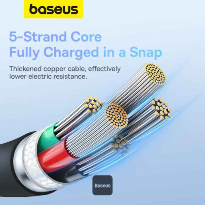Baseus Charging Cable Type-C to Lightning 20W 1.2M Black BA.P10355701111-B1.BK