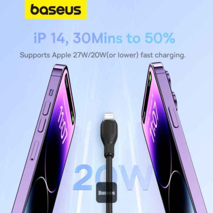 Baseus Charging Cable Type-C to Lightning 20W 1.2M Black BA.P10355701111-B1.BK