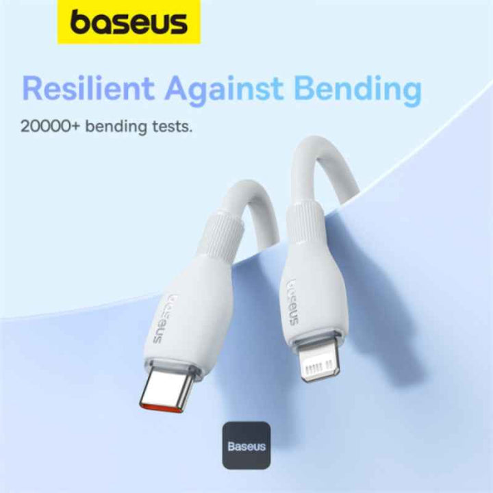 Baseus Charging Cable Type-C to Lightning 20W 1.2M White BA.P10355701221-00.WT