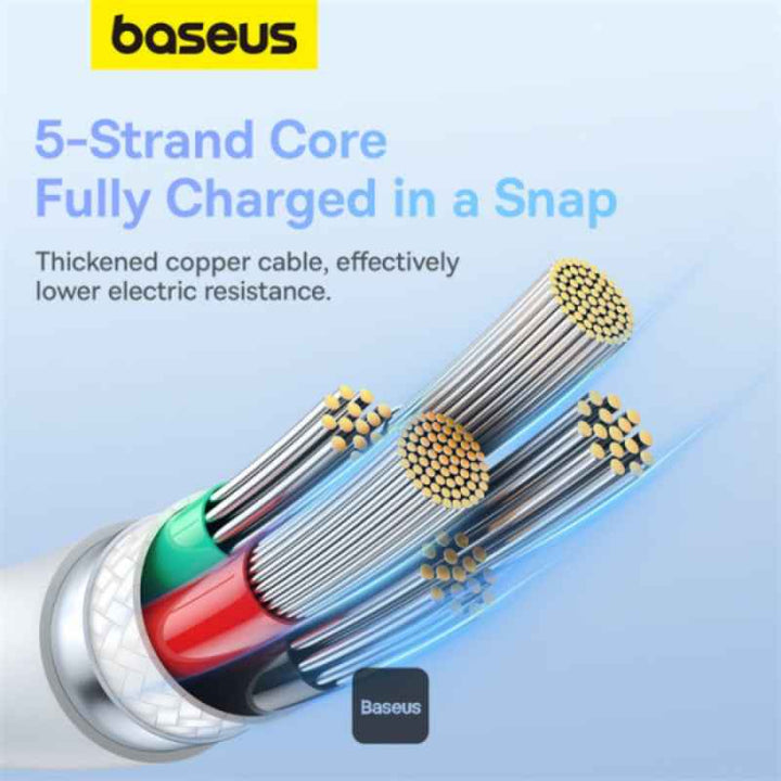 Baseus Charging Cable Type-C to Lightning 20W 1.2M White BA.P10355701221-00.WT