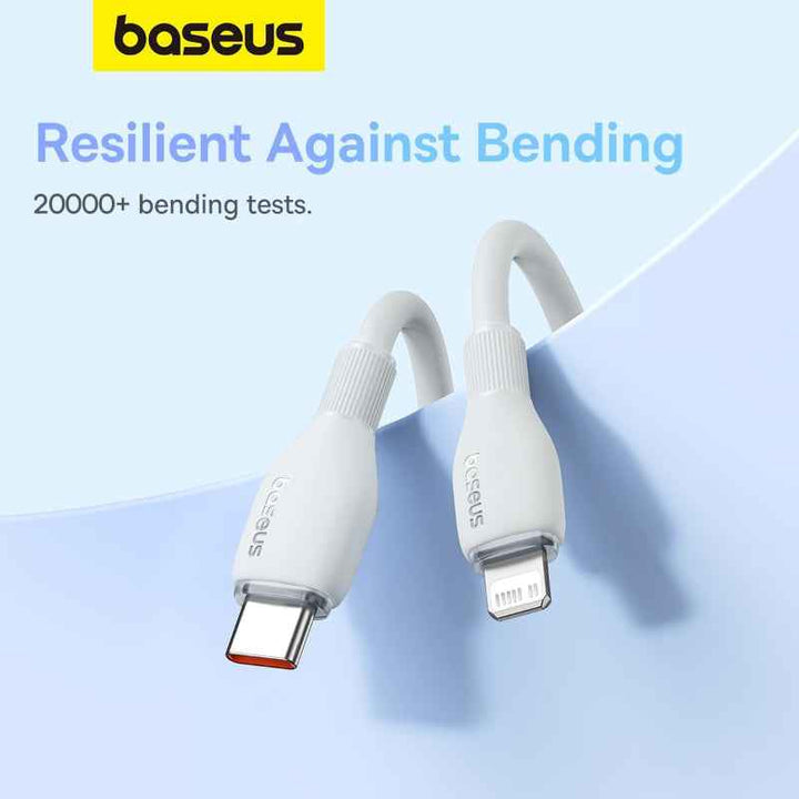 Baseus Pudding Series Fast Charging Cable Type-C to iP 20W 1.2M Stellar White BA.P10355701221-B1.WT
