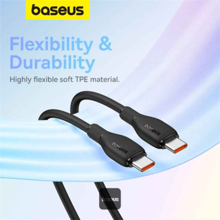 Baseus Charging Cable Type-C to Type-C 100W 1.2M Black BA.P10355702111-B1.BK