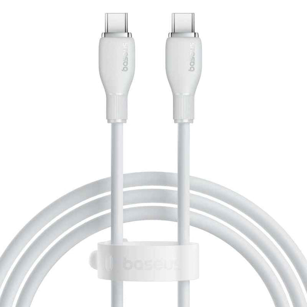 Baseus Pudding Series Fast Charging Cable Type-C to Type-C 100W 1.2M Stellar White BA.P10355702221-B1.WT