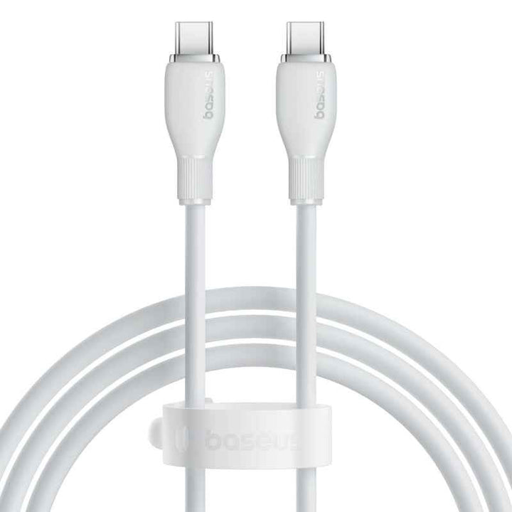 Baseus Pudding Series Fast Charging Cable Type-C to Type-C 100W 1.2M Stellar White BA.P10355702221-B1.WT