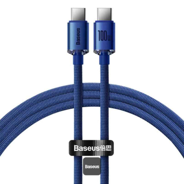 Baseus Charging Cable Type-C to Type-C 100W 1.2M Blue BA.P10355702311-B1.BL