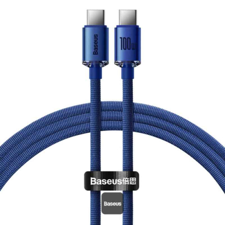 Baseus Charging Cable Type-C to Type-C 100W 1.2M Blue BA.P10355702311-B1.BL