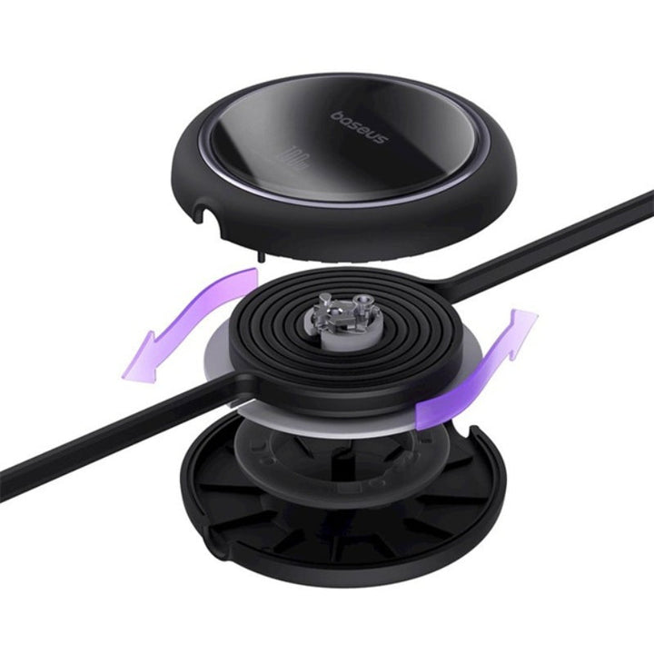 Baseus Charging Cable Type-C to Type-C Retractable 100W 1M B BA.P10364500111-00.BK - Salman Stores