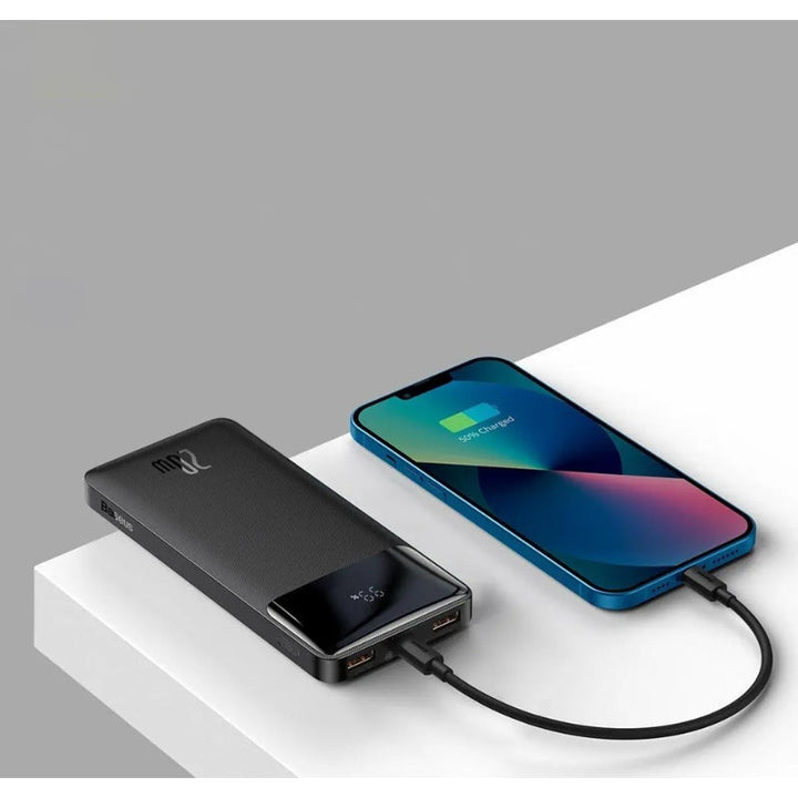 Baseus Powerbank BiPow 10000mAh 20W Black BA.PPBD050301.BK - Salman Stores