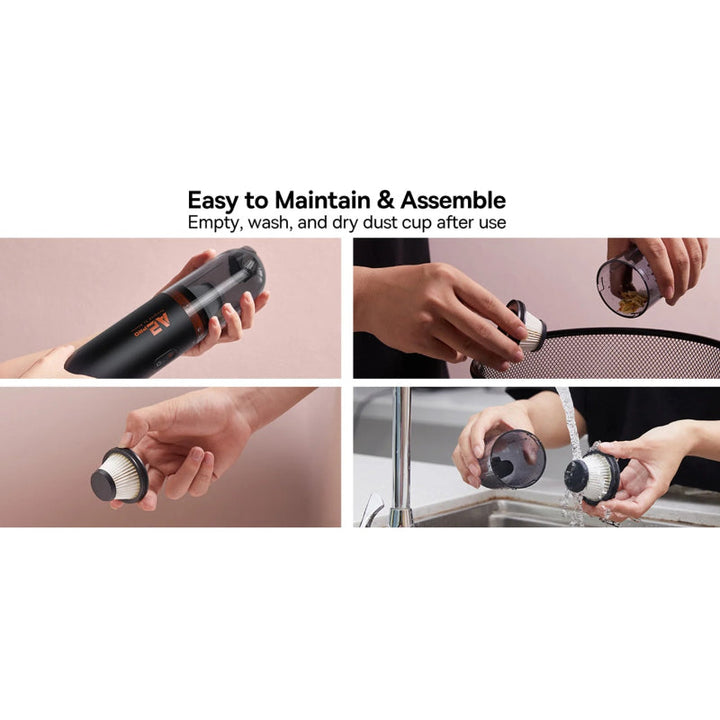 Baseus Car Vacuum A2Pro 6000PA Black BA.VCAQ040001.BK - Salman Stores
