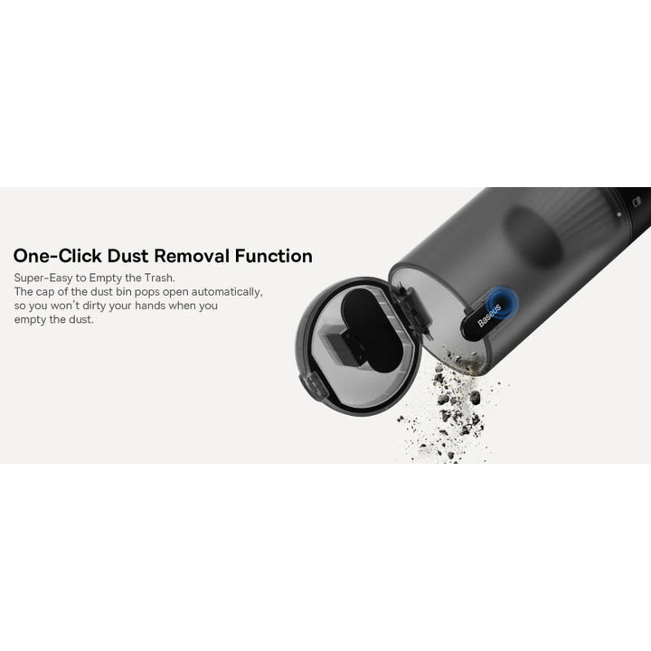 Baseus Car Vacuum A3 Lite Black BA.VCAQ050001.BK - Salman Stores