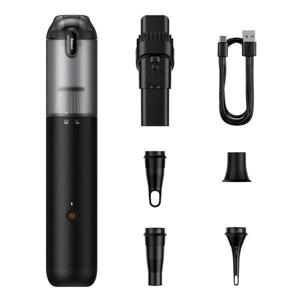 Baseus Car Vacuum A3 Lite Black BA.VCAQ050001.BK - Salman Stores