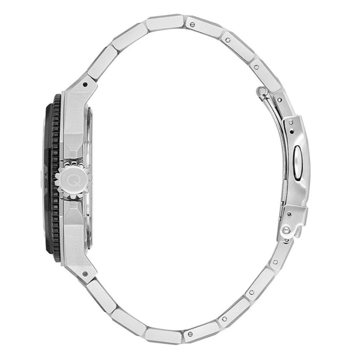 Quantum Men Silver Stainless Steel Analog Red Dial Watch BAR1090300 - Salman Stores