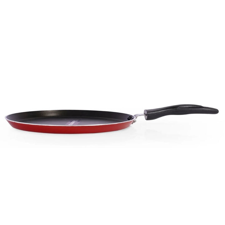 Blueberry’s Nonstick Tawa Pan 3mm Thickness 28 cm Non Induction Base Red - Salman Stores